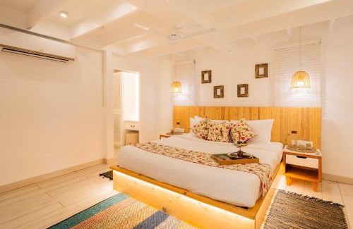 Morjim Villa | ELIVAAS House of Neptune - 3 BHK Cottage with Terrace & Gazebo on the Beach