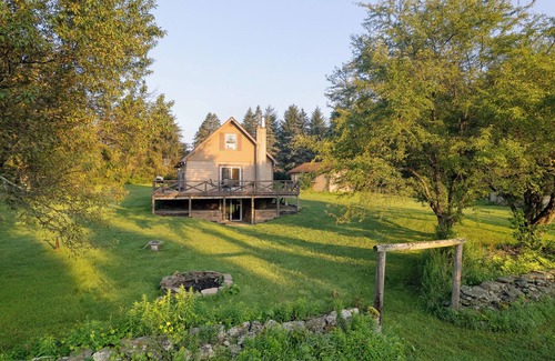 Union Dale Cabin | Elk Mountain Vacation Home on 21 Acres