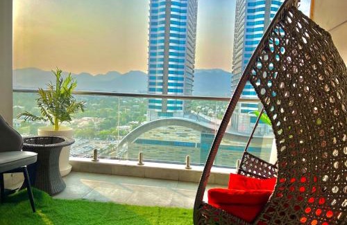 Loralai District Apartment | Elysium Premium Apartments -Front Facing Centaurus Mall