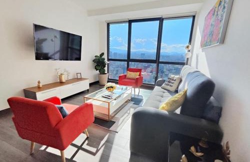 Anahuac Apartment | Emilia MaiaHome-2BD Amazing view in Polanco -Pool Gym SPA