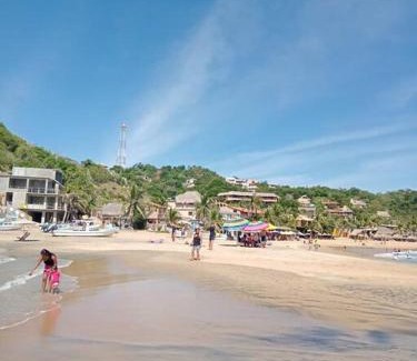 Puerto Angel House | En renta toda una casa en puerto angel Oaxaca para un grupo de personas