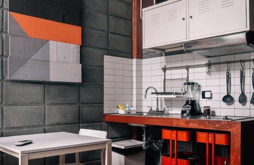 San Pedro Garza Garcia Apartment | Encantador loft 1Hab en San Pedro Centro, con cisterna