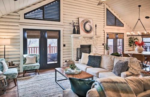 Maysville House | Enchanting Forested Cabin with Fire Pit and Grill