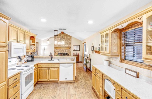 Holly Lake Ranch House | Enjoy 1.3 wooded acres and location to amenities Holly Lake has to offer.