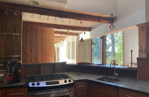Harbour Pointe House | Enjoy big Salish Sea views in a hand hewn tree-like home on Picnic Point Lake