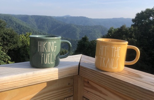Millers Creek Cabin | Enjoy spectacular views just seconds from the Blue Ridge Parkway.