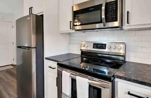 Moody Apartment | Enjoy the country views! Unit A