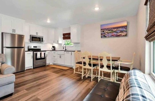Moody Apartment | Enjoy the country views! Unit A