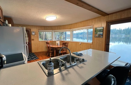 Eatonville Cottage | Enjoy waterfront serenity! Boating, swimming, fishing, and wildlife watching at your front door