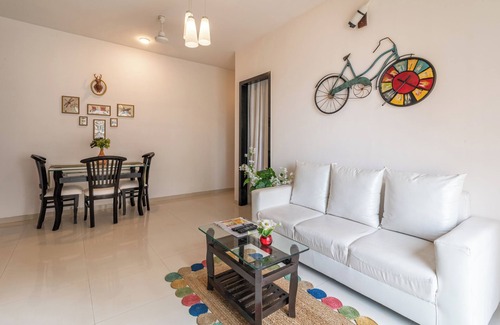 Bandra East Apartment | Entire 2 Bedroom near USA Consulate with chef