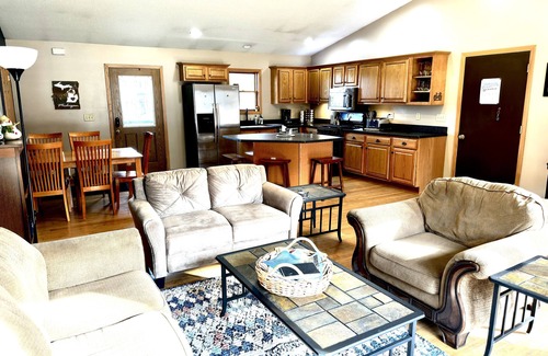 Upper Peninsula Michigan House | Entire home featuring two master suites. Sleeps 10 total.