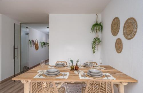 Schwerte Apartment | Entspannung im Boho-Flair: Sauna & Whirlpool