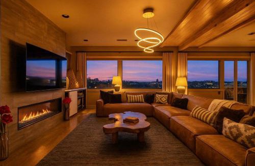 Katie Hill Neighborhood House | Epic Luxury Mansion w Nashville Skyline Views