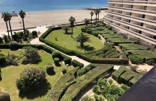 La Cote Radieuse Apartment | Escale au Sud* monthly rental in low season. Standing Parking Clim Wifi