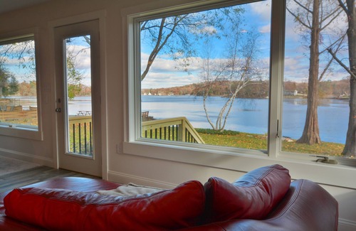 Niverville House | Escape to Lakefront Leisure—Hudson, Berkshires, Amazing Views!