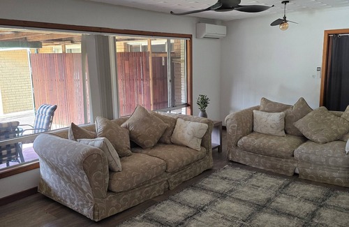 Yalyalup Bed & Breakfast | Escape to serenity at our Family stay, enveloped by majestic Tuart trees.
