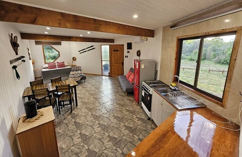 Pucon Cabin | Eskiador Cabin with Villarrica Volcano View