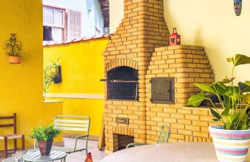 Carapicuiba House | Espaço gourmet e home-office na Granja
