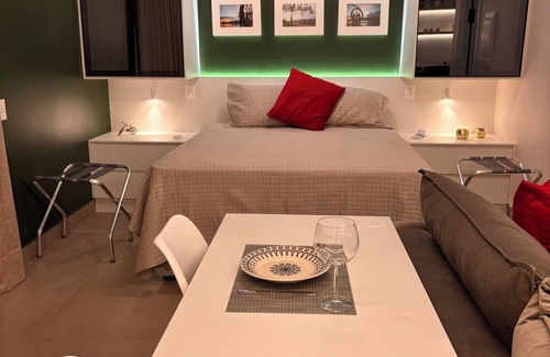 West Sector Apartment | Estúdio Vert - ID Vida Urbana, Best of Goiânia with sauna, swimming pool and gym.