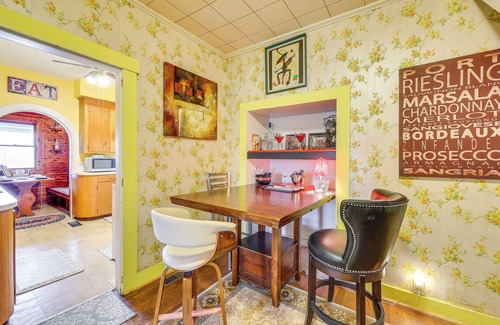 Eureka Springs Historic District Cottage | Eureka Springs Vacation Rental < Half-mi to Dtwn!