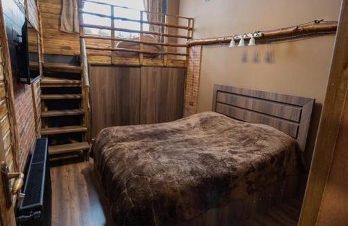 Kazbegi Apartment | Evdo Apartments Loft2 Wooden House