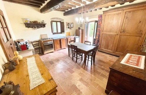 San Brizio Villa | Eve House - villa + grounds, pool, pool house, pergola, patio + terrace. Slps 4
