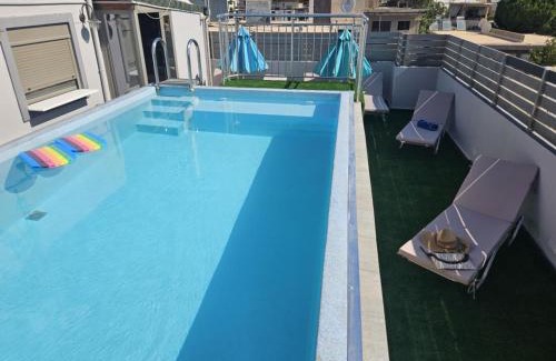 Chania Town Apartment | Evgenias Luxury Apartment with Rooftop Pool