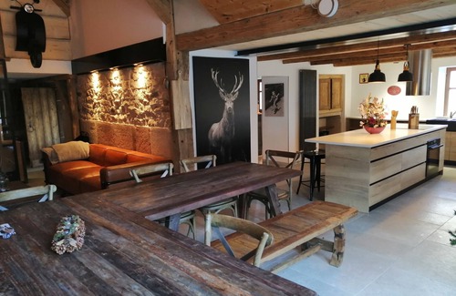 La Chapelle-devant-Bruyeres Ski Chalet | Exceptional farmhouse for 15 people, private indoor pool, jacuzzi, in the heart of nature