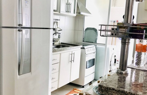 Vila Olimpia Apartment | EXCELLENT LOCATION, THE BEST OPTION IN THE NEIGHBORHOOD, PRACTICAL, 1VG, WI-FI 250MB