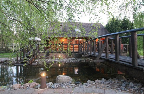 Hara Apartment | Excellent log house with a sauna in Lahemaa!