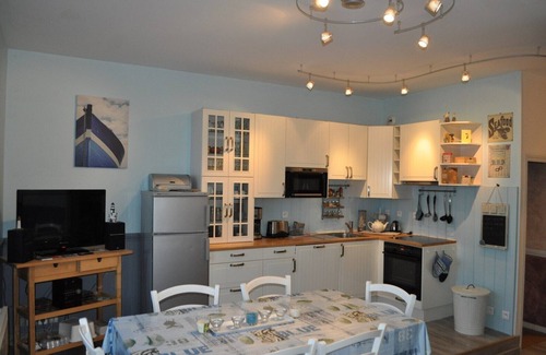 Ault Apartment | Exceptional view of the sea and cliffs. 3 *. Somme Bay. Wifi connection