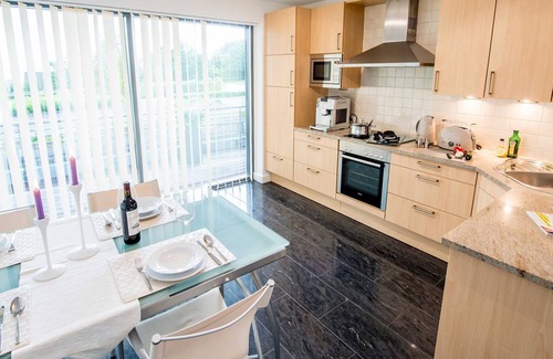 Gluecksburg Apartment | Exclusive apartment with water view - Apartment Meierwik