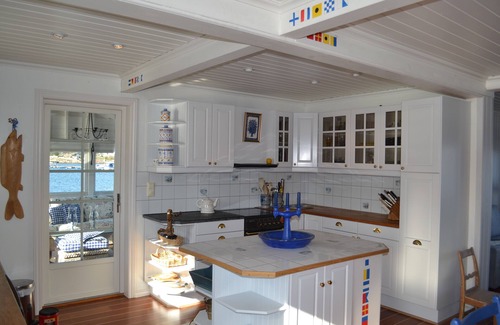 Sandefjord House | Exclusive Fjord Retreat on Private Island w/Pier & Modern Comfort