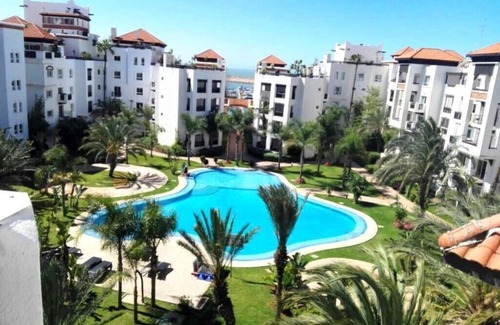 Cite Charaf House | Exclusive Luxury Apartment in Marina Agadir 1 min from sea