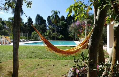 Ibiuna House | Exclusive Top Swimming Pool of the Residence Conforto Lazer 24h Security.