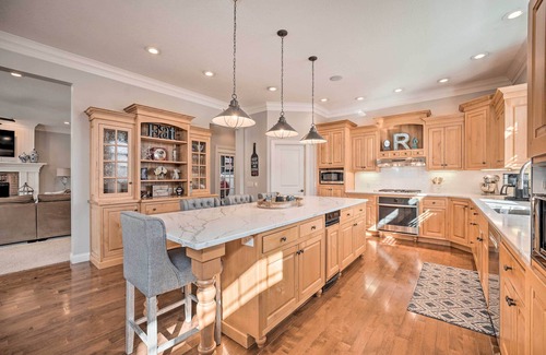 Syracuse House | Executive Home w/Heated Pool on Lake Wawasee