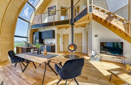 Neukirchen vorm Wald Apartment | Exklusives Chalet mit Einzigartiger Architektur im Bayerischen Wald