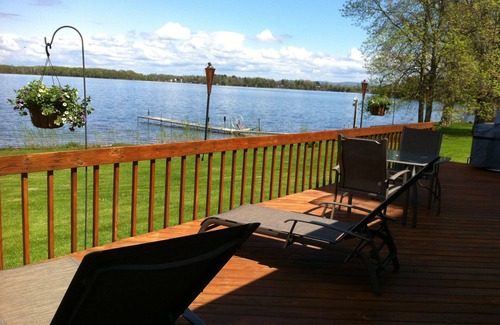 North Hero House | Expansive 3 BR 2 Bath Lakefront Home - Dog Friendly - Boat Lift Available