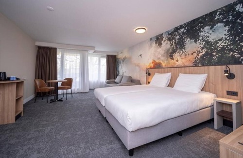 Roden Hotel | Explore Groningen from a Scenic Room w/Balcony Near Speelgoedmuseum Roden