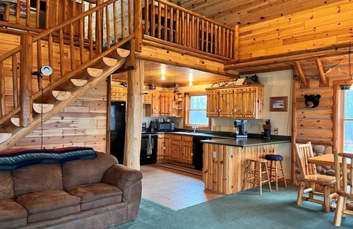 Vienna Township House | Explore Michigan's Elk Country At This Cabin Retreat-Outdoor Enthusiast Dream