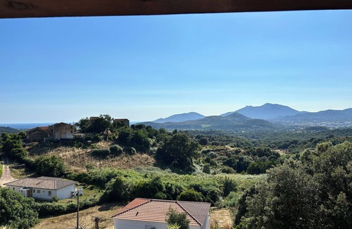 Bastelicaccia Apartment | F3 in a charming villa in a quiet location shared swimming pool panoramic sea and mountain view
