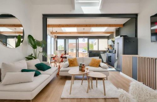 Saint-Denis Villa | Fabuleuse maison/jardin d’architecte proche Paris