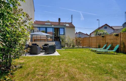 Saint-Denis Villa | Fabuleuse maison/jardin d’architecte proche Paris