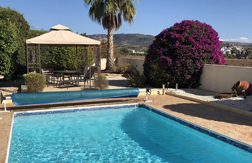 Pegeia Villa | FABULOUS VILLA IN CORAL BAY WITH PRIVATE POOL, SEA & MOUNTAIN VIEWS