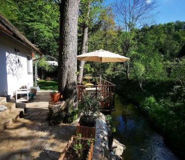 Brezova-Olesko House | fairy tale cottage on water stream, 30 minutes from South Prague