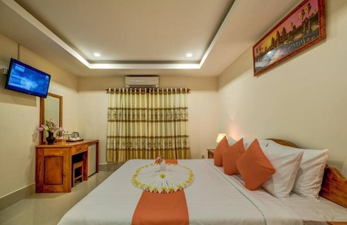 Siem Reap Resort | Family 1Double & Single bed - free breakfast