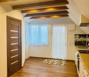 Marupe House | Family apartment with pool & garden view