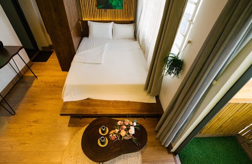 Truc Bach Hostel | Family/Friend room-Lake view,cozy w/2BR,❤️in City- The Autumn Homestay