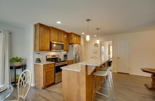 Lansing House | Family-Friendly Lansing Home with Covered Balcony!