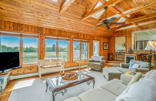 Birchwood Farms House | Family-friendly home with expansive deck, large lawn